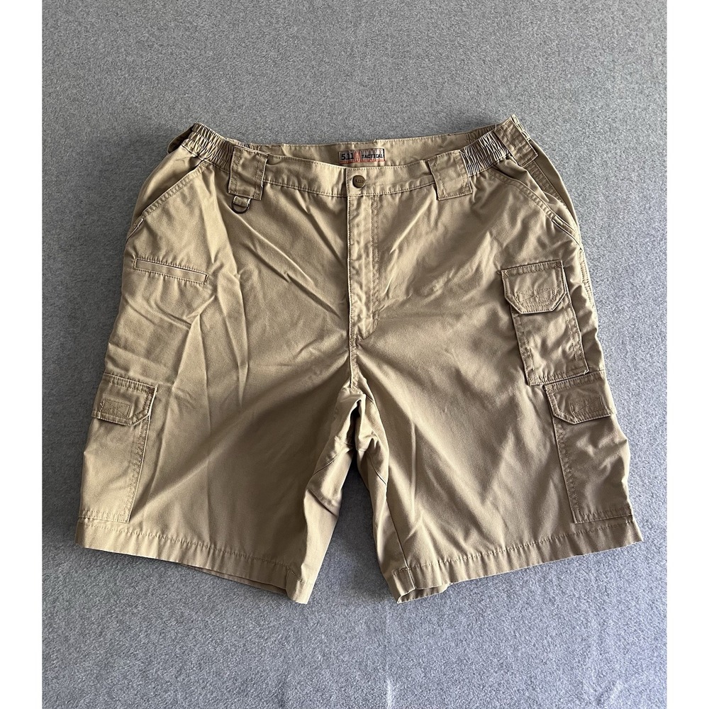 5.11 Tactical Shorts Men 40 Taclite Pro Ripstop Khaki Cargo Utility Work Outdoor